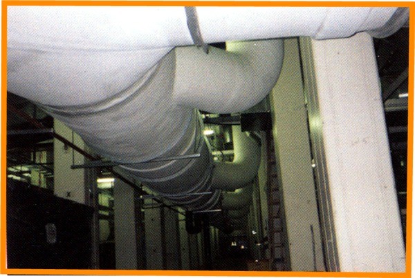 2.2m Diameter Exhaust Ducting