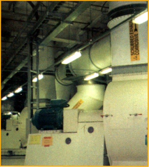 Exhaust Ducting and Fan